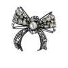 Vintage Lawrence VRBA Signed Massive Dimensional Bow Brooch (A3872)