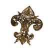 Vintage Fleur De Lis Unsigned Brooch (A4401)