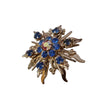 Vintage Rhinestone Starburst Brooch (A3673)