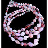 Vintage Japan Fancy 4 Strand Glass Necklace (A4236)