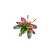 Vintage Glass Butterfly Brooch (A3934)