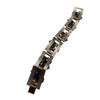 Vintage Heavy Art Deco Acrylic Jeweled Bracelet (A3406)