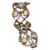 Spectacular Wowza Unside Wide Blingy Rhinestone Bracelet (A2354)