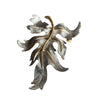 Vintage Signed Judy Lee Leaf Brooch (A4120)