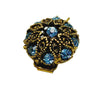 Vintage Prob French Rhinestone Small Barrette (A1045)