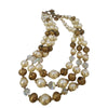 Vintage Signed Lisner Multi Pearl Necklace (A6522)