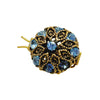 Vintage Prob French Rhinestone Small Barrette (A1045)