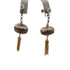 Vintage Tassel Screw Back Earrings (A3755)