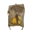 Vintage Rare NOS Whiting & Davis Face Flower Mesh Shoulder Bag in Original Box