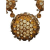 Vintage Spectacular Domed Dimensional Cosmic Blingy Necklace (A3702)