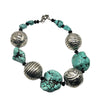 Vintage Chunky Stone Crystal Necklace (A5048)