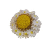 Vintage Dancing Daisies Acrylic Articulating Brooch (A3876)