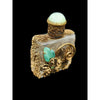 Stunning Vintage Glass Perfume Bottle (A4501)