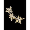 Vintage Signed Eisenberg Rhinestone Flower Brooch (A5699)