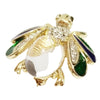 Vintage Cute Jelly Belly Style Enamel Bee Fly Brooch (A1975)