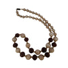 Stunning All Glitter Glass Beaded Older Necklace (A5652)