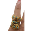 Vintage NOS Adjustable Filigree Ring (A3778)