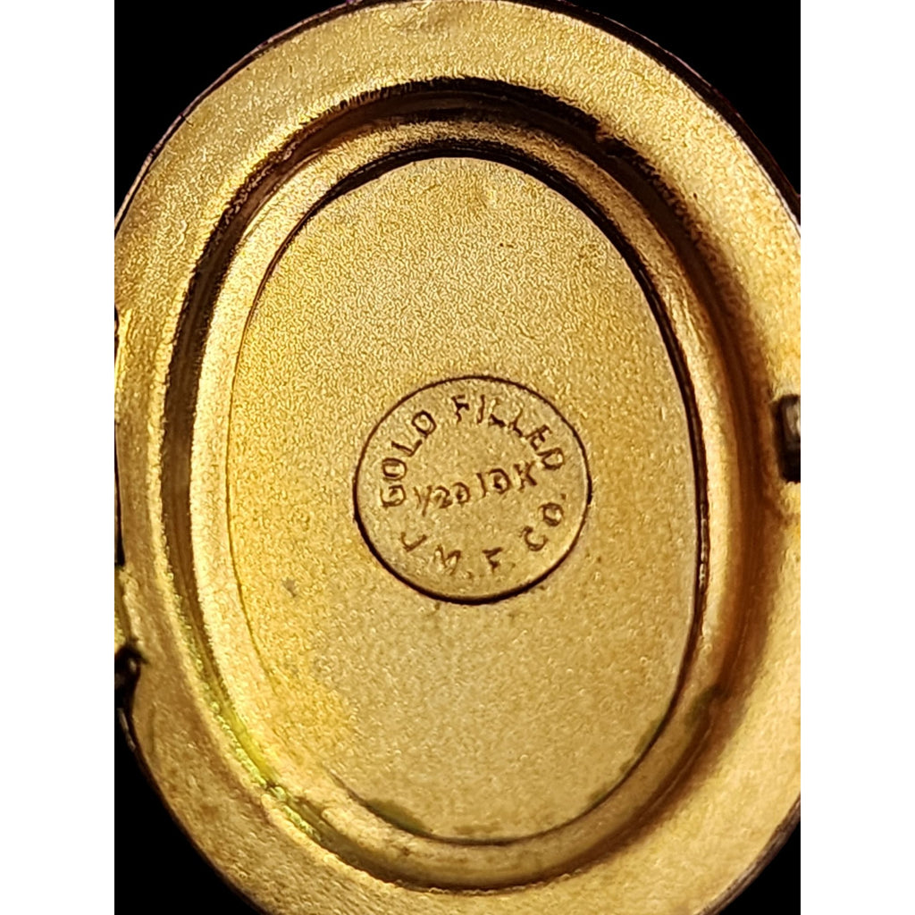 Vintage JMFCO 1/20th 10kt Gold Filled Locket (A4537)
