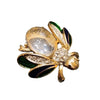 Vintage Cute Jelly Belly Style Enamel Bee Fly Brooch (A1975)