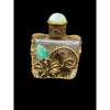 Stunning Vintage Glass Perfume Bottle (A4501)