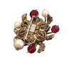 Vintage Signed Vendome Crystal Rhinestone Brooch (A3736)