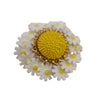 Vintage Dancing Daisies Acrylic Articulating Brooch (A3876)