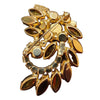 Vintage Layered Rhinestone Brooch (A1772)