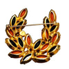 Vintage Spectacular two Tone Rhinestone Unsigned Brooch (A2313)