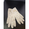 Vintage Leather Kid Glove Eyelet Gloves (A6288)