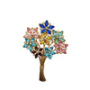 Vintage Exceptional Jeweled Flower Bouquet Brooch (A495)