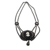 Vintage Resin Cameo Festoon Style Necklace (A3402)