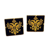 Vintage Damascene Cuff Links (A5098)