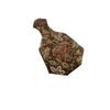 Decorative Fabric and Beaded Small Hand Mirror (A5834)