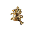 Vintage Huge Animal Rhinestone Charm *as Is * (A5193)