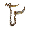 Vintage Dagger & Scabbard Chatelaine Style Brooch (A3693)