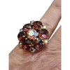 Vintage Rhinestone Adjustable Ring (A3724)