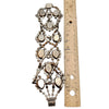 Spectacular Wowza Unside Wide Blingy Rhinestone Bracelet (A2354)