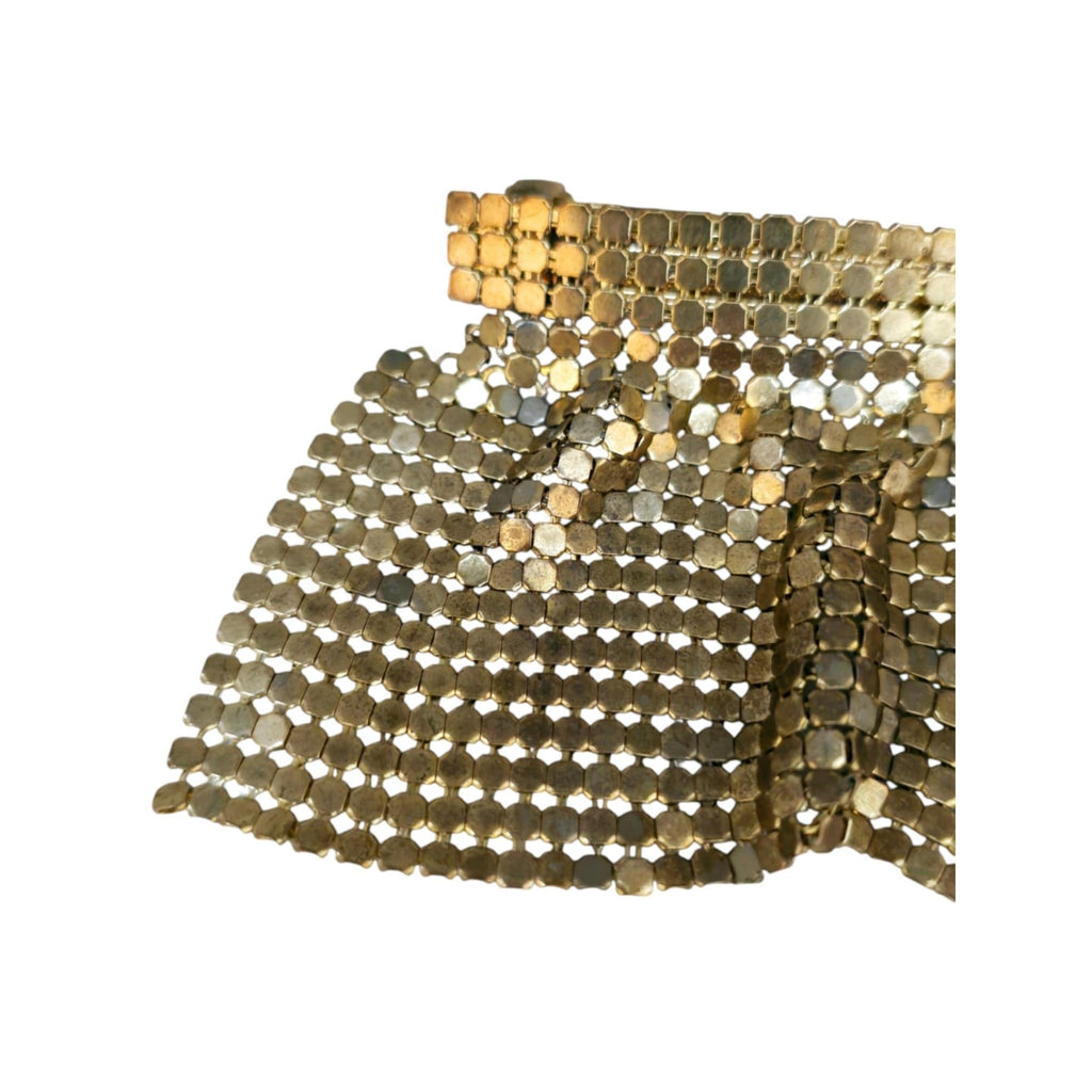 Vintage Gold Mesh Barrette (A7865)