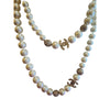 Vintage Authentic Chanel Hand Knotted Glass Pearl & Rhinestone Necklace (A1794)