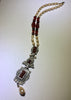 Vintage Lawrence VRBA Glass Art Deco pearl necklace - Sugar NY