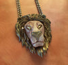 Vintage Razza 1968 By Luca Razza Lion Necklace - Sugar NY